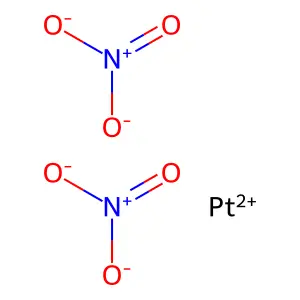 二硝酸铂 structure