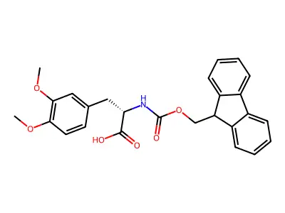 Fmoc-D-3,4-dimethoxyphenylalanine structure