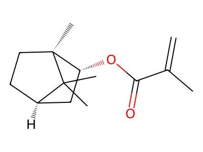 Isobornyl Methacrylate structure