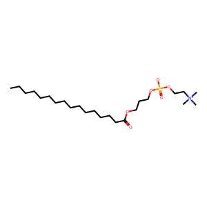 1-Palmitoyl-2-deoxyphosphatidylcholine structure