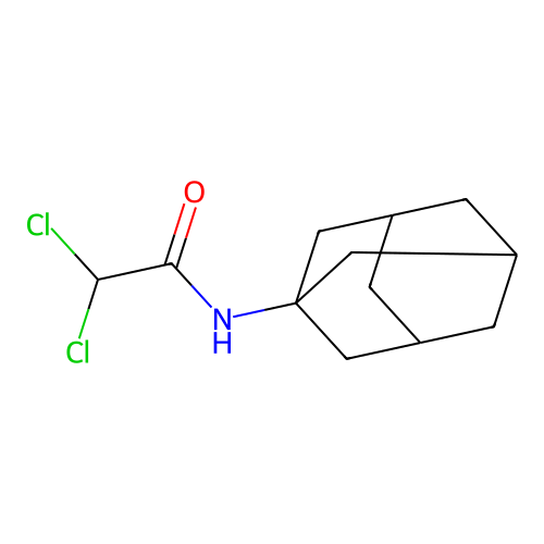 N-Adamantan-1-yl-2,2-dichloro-acetamide structure