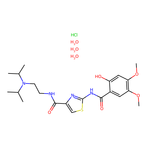 Acotiamide Hydrochloride structure