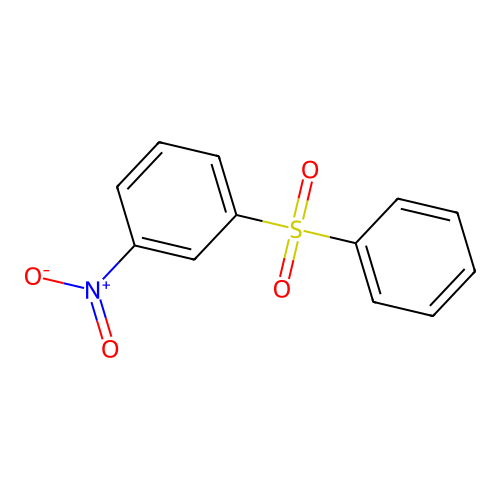 Benzene, 1-nitro-3-(phenylsulfonyl)- structure