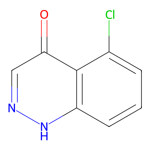 5-Chloro-4-cinnolinol structure