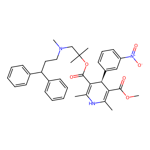 (S)-Lercanidipine structure