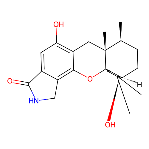 Stachyflin structure
