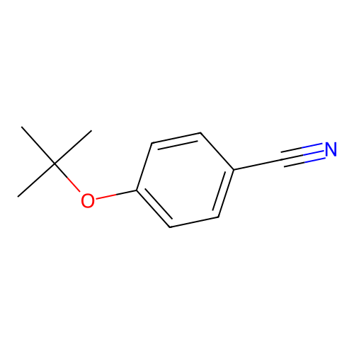 4-Tert-butoxybenzonitrile structure