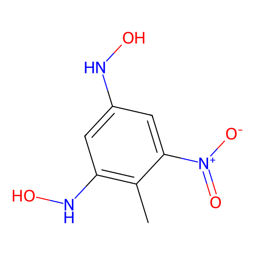 2,4-Dihydroxylamino-6-nitrotoluene structure