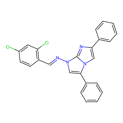 C24H16Cl2N4 structure