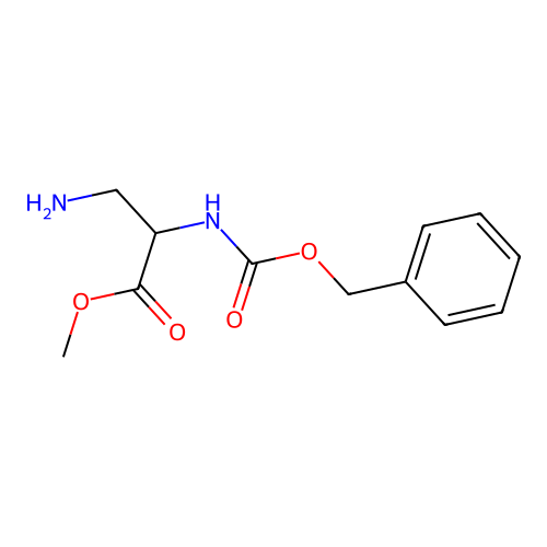 3-Amino-2-(Cbz-amino)-alanine Methyl Ester structure