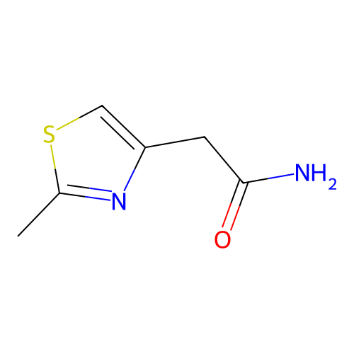 2-(2-Methyl-1,3-thiazol-4-yl)acetamide structure