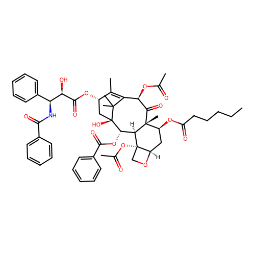 7-Hexanoyltaxol structure