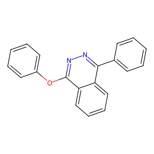 1-Phenoxy-4-phenylphthalazine structure