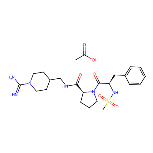 BMS-189664 acetate structure