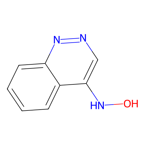 4-Hydroxyaminocinnoline structure
