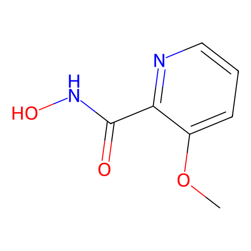 3-Methoxypyridine-2-carbohydroxamic acid structure