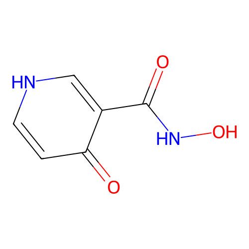 N,4-dihydroxynicotinamide structure
