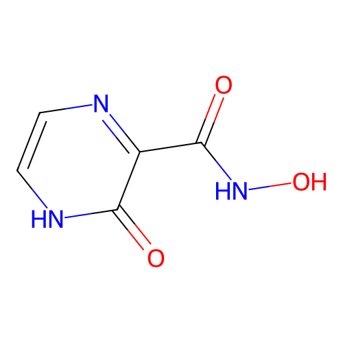 N-hydroxy-3-oxo-3,4-dihydropyrazine-2-carboxamide structure
