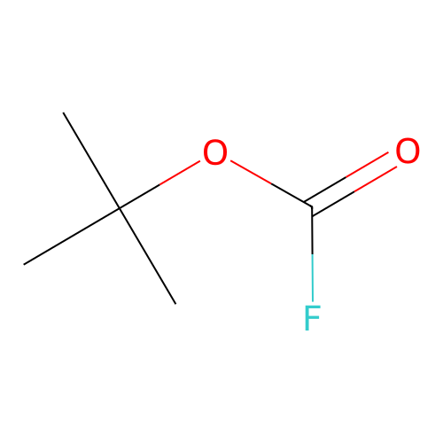 Tert-butyloxycarbonyl fluoride structure