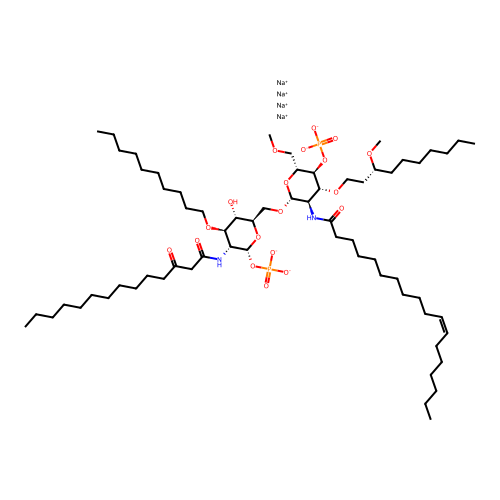 Eritoran Tetrasodium structure
