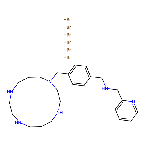 AMD 3465 hexahydrobromide structure