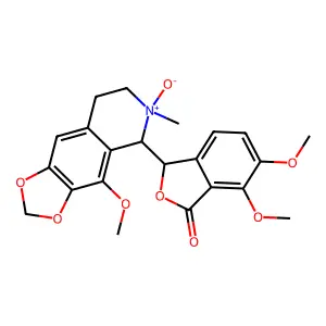 l-beta-Narcotine N-oxide structure
