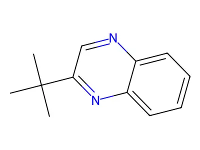 2-Tert-butylquinoxaline structure
