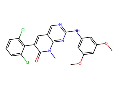 2-aminopyrido[2,3-d]pyrimidin-7(8H)-one 54 structure