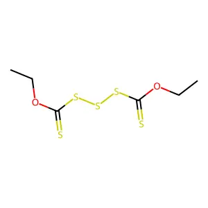 双乙基黄原酸三硫化物 structure