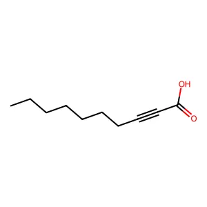 2-癸炔酸 structure
