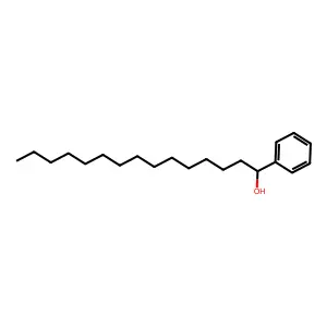 1-Phenylpentadecan-1-ol structure