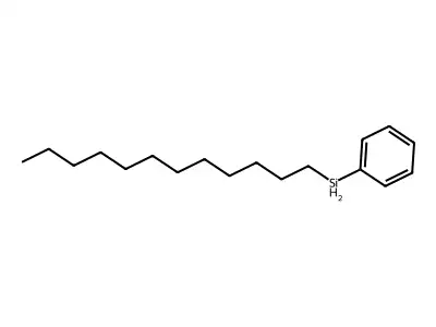 Dodecylphenylsilane structure