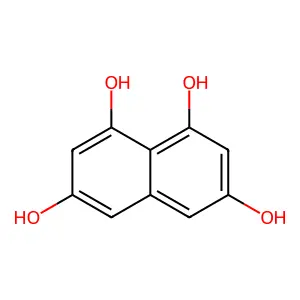 1,3,6,8-Naphthalenetetrol structure