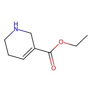 Ethyl 1,2,5,6-tetrahydropyridine-3-carboxylate structure