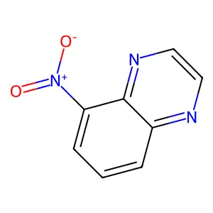 Quinoxaline, 5-nitro- structure