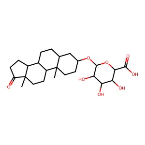 Androsterone Glucuronide structure