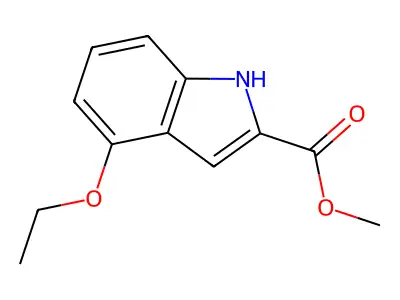 methyl 4-ethoxy-1H-indole-2-carboxylate structure