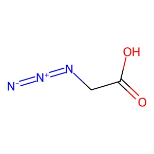 2-叠氮基乙酸 structure