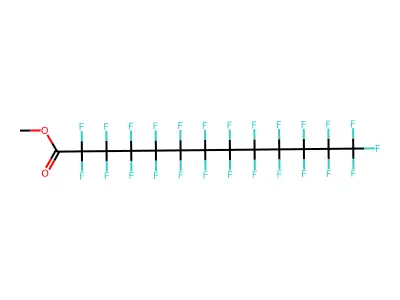 Methyl perfluorotridecanoate structure