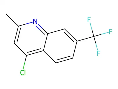 4-Chloro-2-methyl-7-(trifluoromethyl)quinoline structure