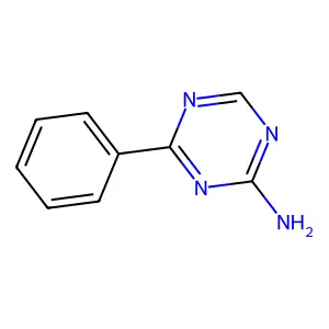 4-Phenyl-1,3,5-triazin-2-amine structure