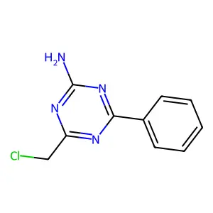 4-(氯甲基)-6-苯基-1,3,5-三嗪-2-胺 structure