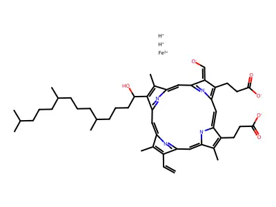 血红素A structure