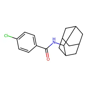 N-(2-金刚烷基)-4-氯苯甲酰胺 structure