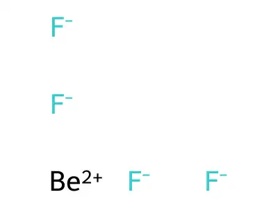 四氟铍酸根 structure