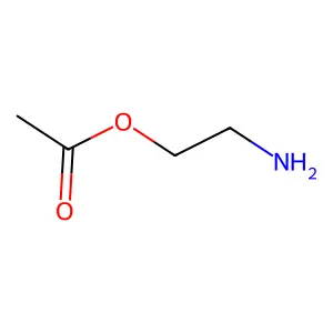 2-aminoethyl Acetate structure