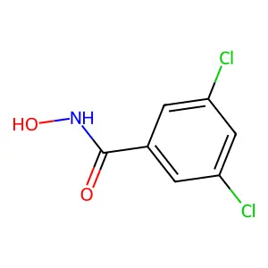3,5-dichloro-N-hydroxybenzamide structure