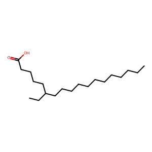 6-乙基十八烷酸 structure