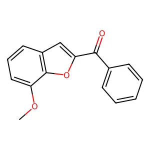 (7-Methoxy-1-benzofuran-2-yl)(phenyl)methanone structure