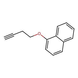 Naphthalene, 1-(3-butynyloxy)- structure
